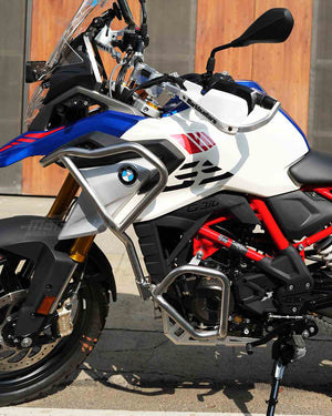 BMW G310 GS Stainless Steel Crash Guard Upper & Lower Combo - Motodrift