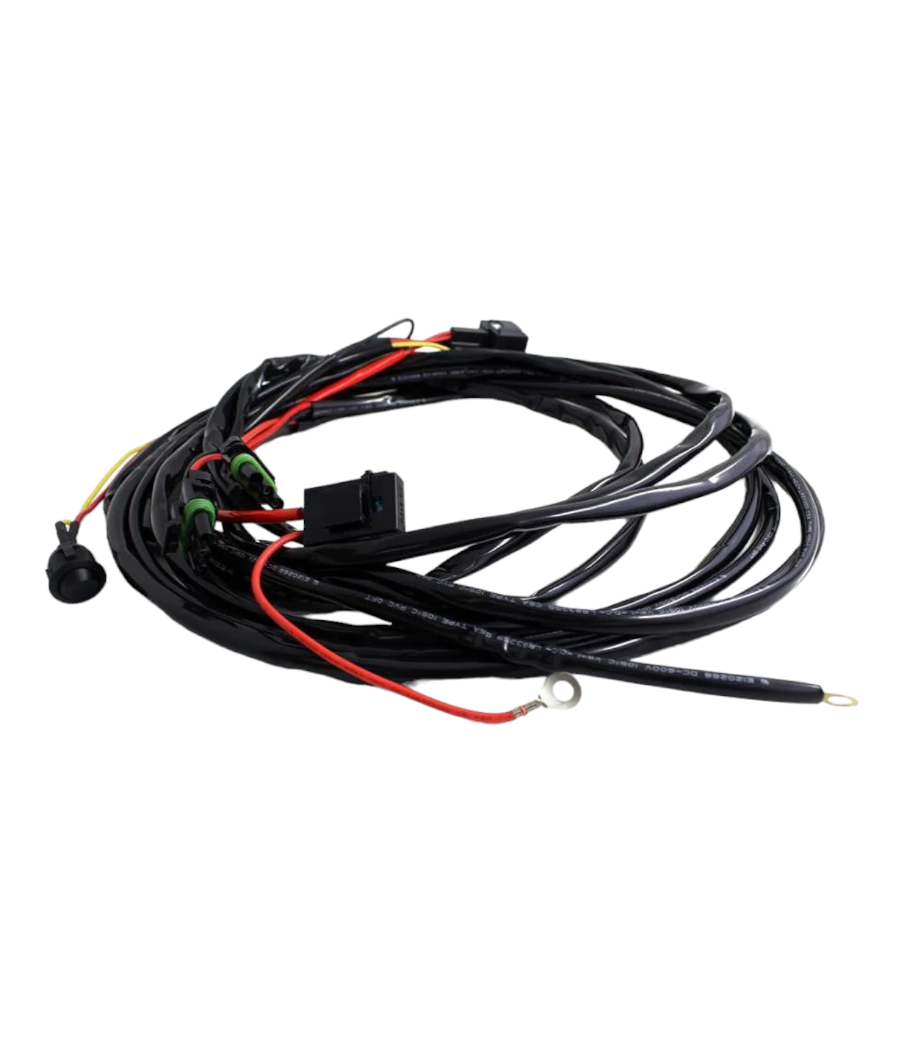 Baja Designs Squadron Racer Edition LED Auxillary Lights (Black) (Pair) - Motodrift