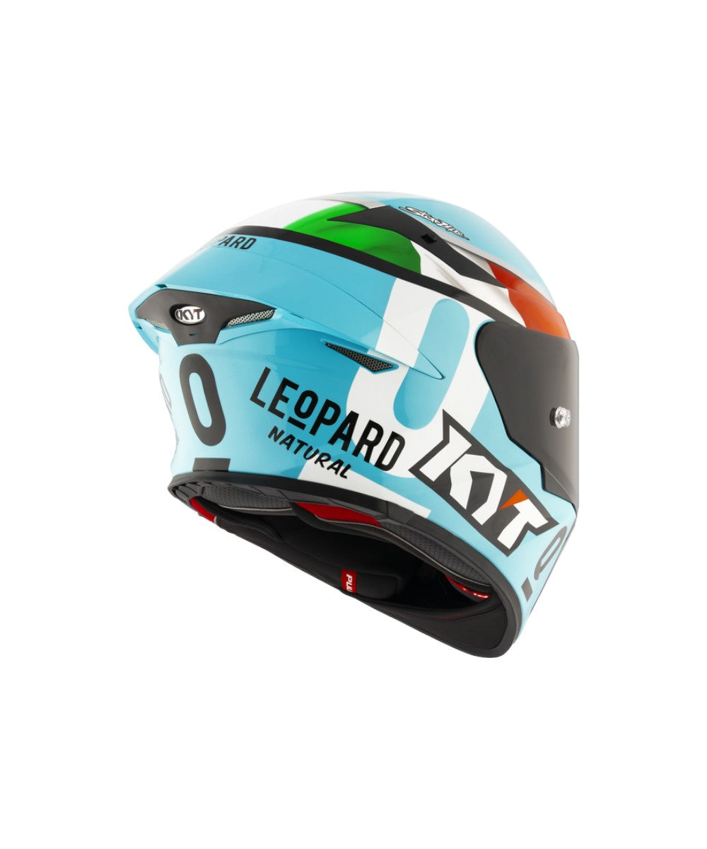 KYT TT Revo Leopard Tricolore Replica (Gloss) - Motodrift