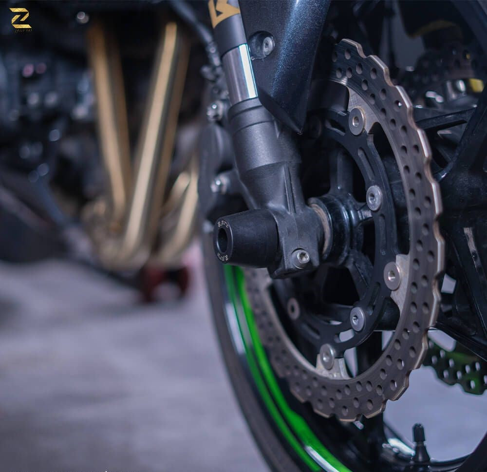 Z Pro Front Fork Slider For Kawasaki Z900 - Motodrift
