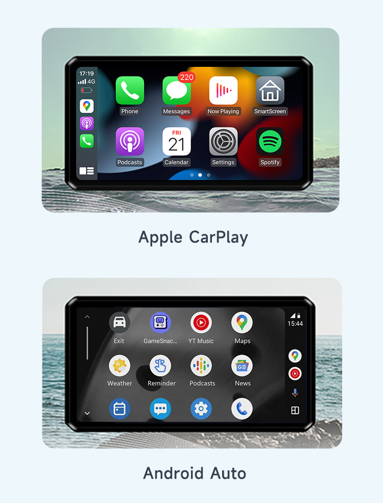 Alien Rider M2 Pro 200 Motorcycle Dual Recording Bike Navigation System With Touchscreen, GPS & TPMS (Without RADAR) - Motodrift
