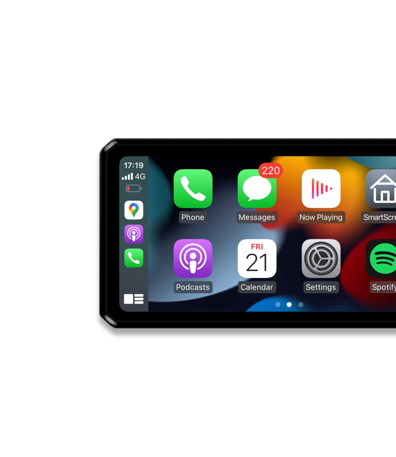 Alien Rider M2 Pro 200 Motorcycle Dual Recording Bike Navigation System With Touchscreen, GPS & TPMS (Without RADAR) - Motodrift