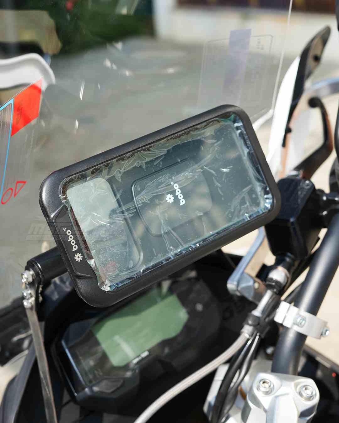 Demon GPS Mount With Vibration Clamp For BMW G 310GS - Motodrift