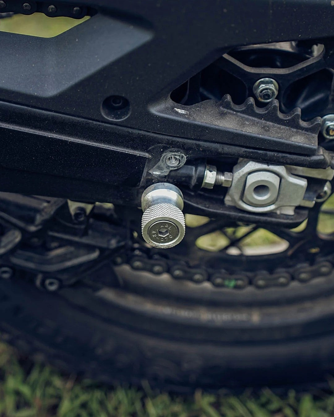 LCB Velox Paddock Stand Spools For KTM 390 Adventure S / 390 Adventure X / 250 Adventure - Motodrift