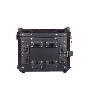 SET Of 3 Combo Of JB Premium Black Top Box + JB Premium Black Panniers - Motodrift