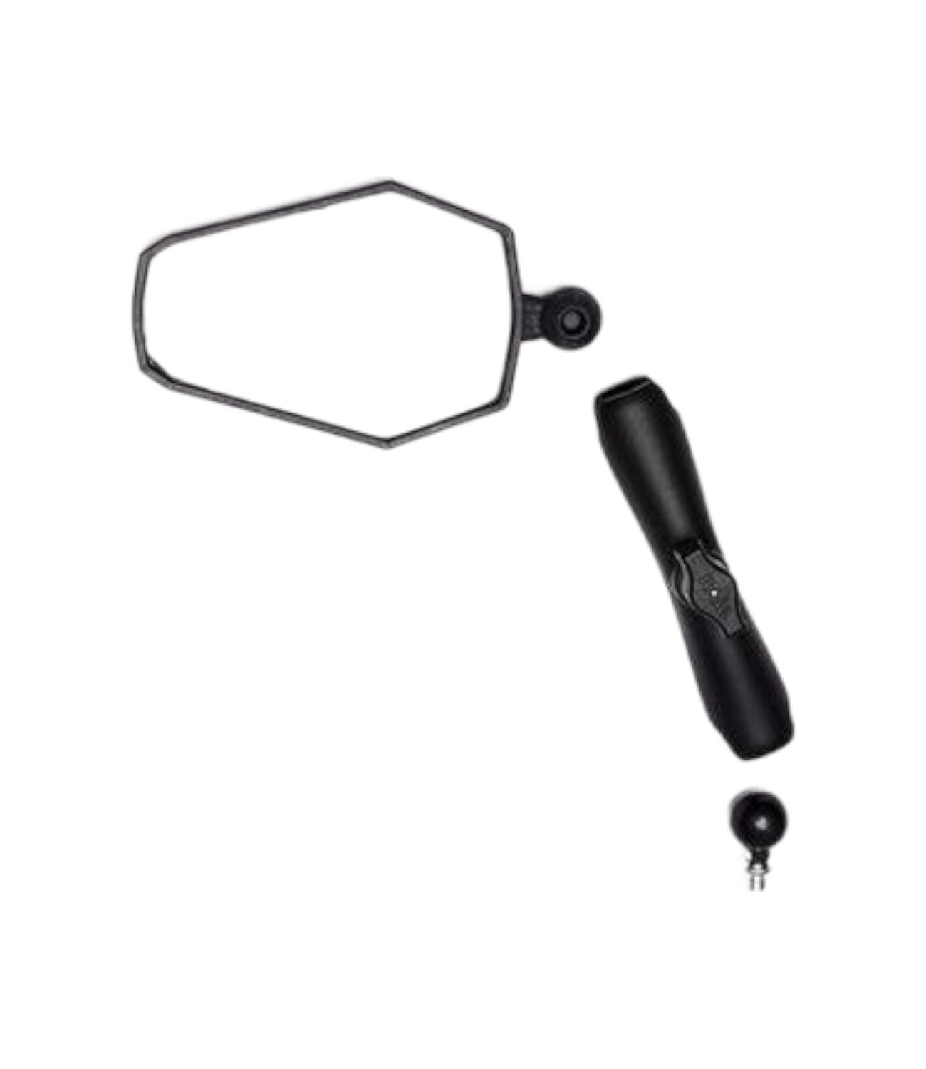 Double Take Adventure Mirror (M10 1.25) Full Set With Lock - Motodrift