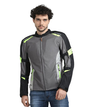 Solace AIR-X Jacket V3 (Black/Neon) - Motodrift