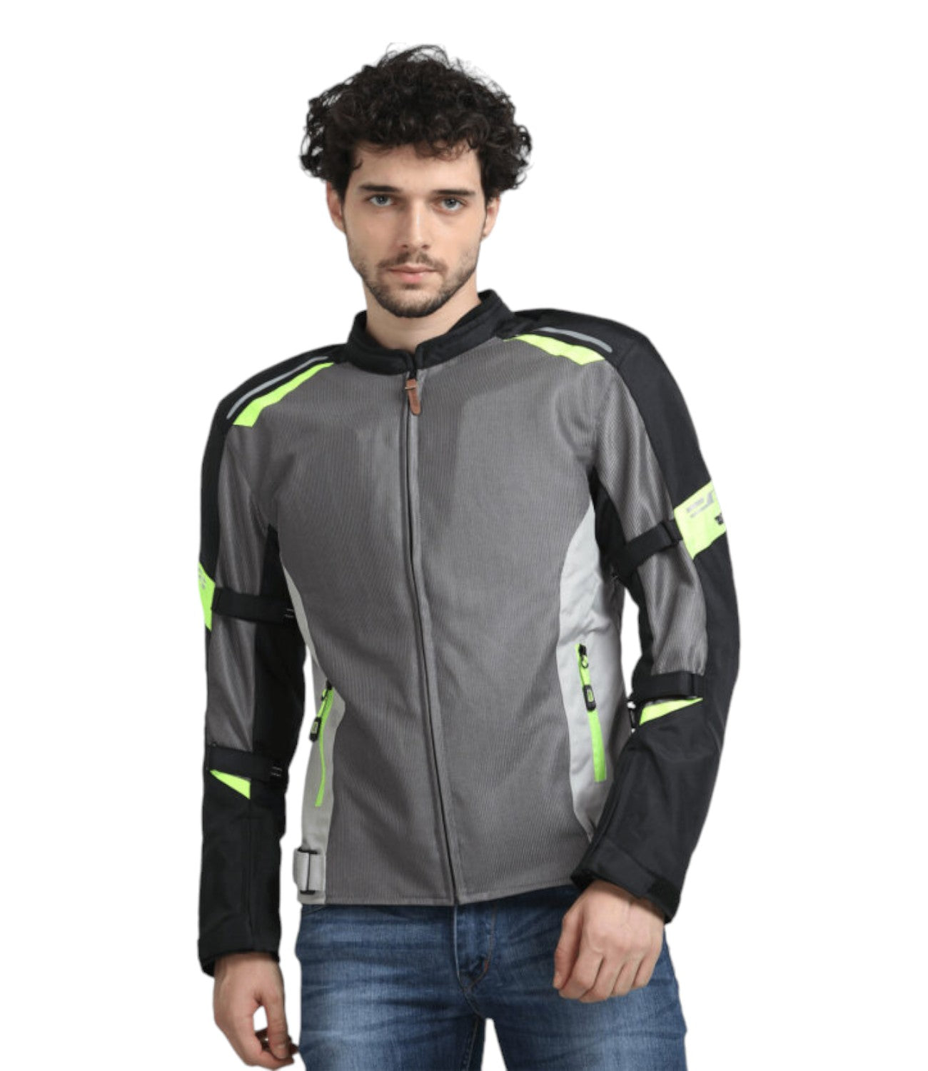 Solace AIR-X Jacket V3 (Black/Neon) - Motodrift