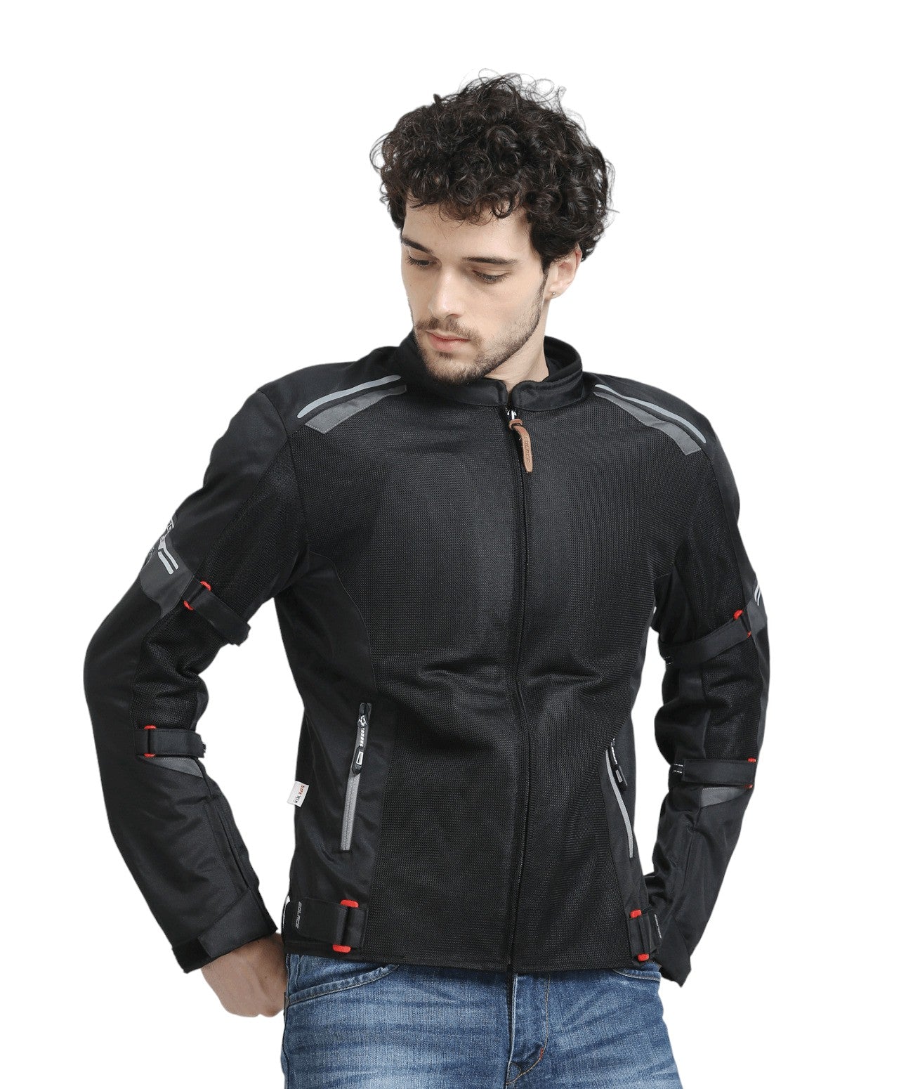 Solace AIR-X Jacket V3 (Black/Grey) - Motodrift