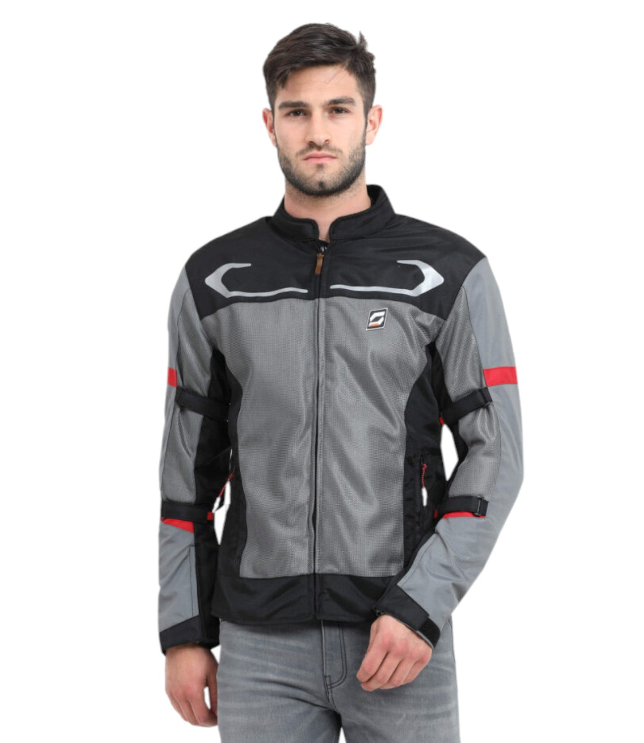 Solace AIR-X Jacket v2 (GREY) - Motodrift