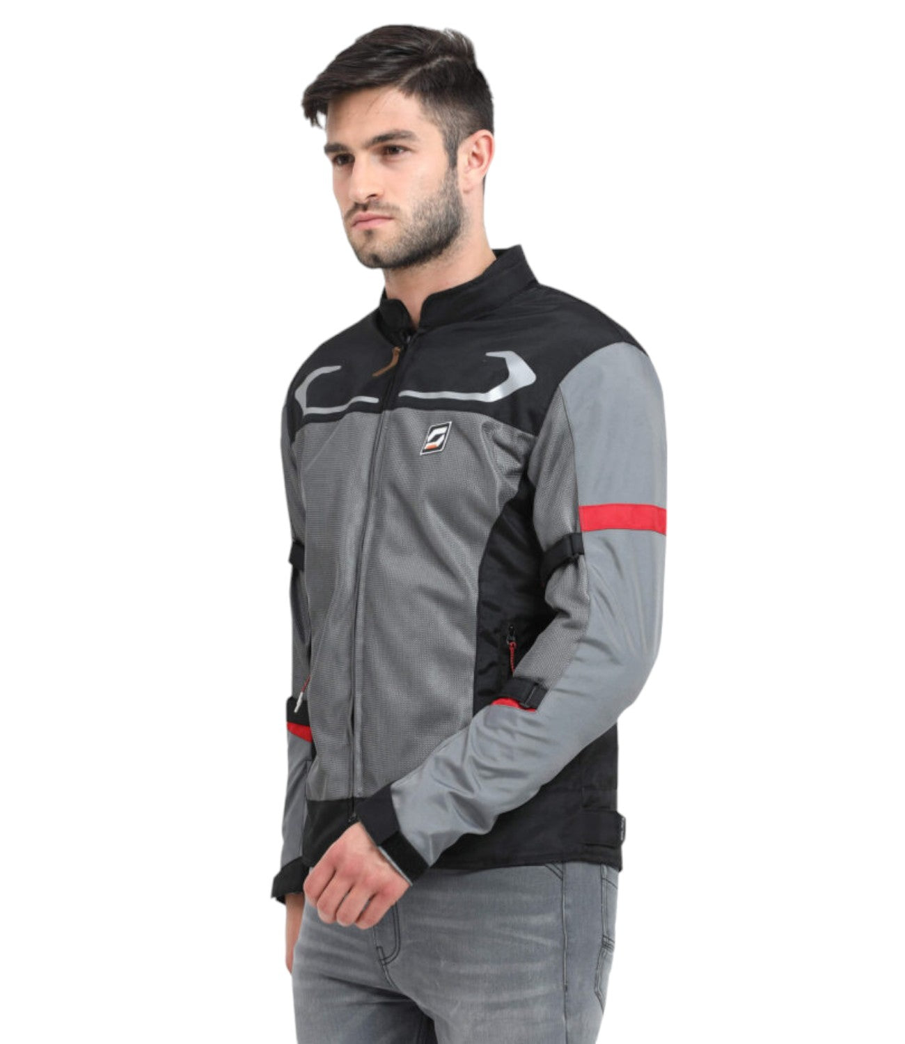 Solace AIR-X Jacket v2 (GREY) - Motodrift