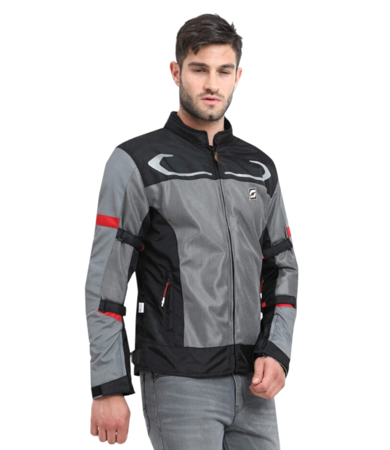 Solace AIR-X Jacket v2 (GREY) - Motodrift