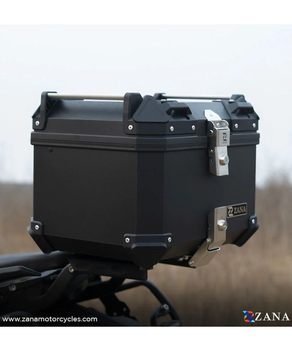 Zana ABS Top Case 45 Litres (Black) - Motodrift