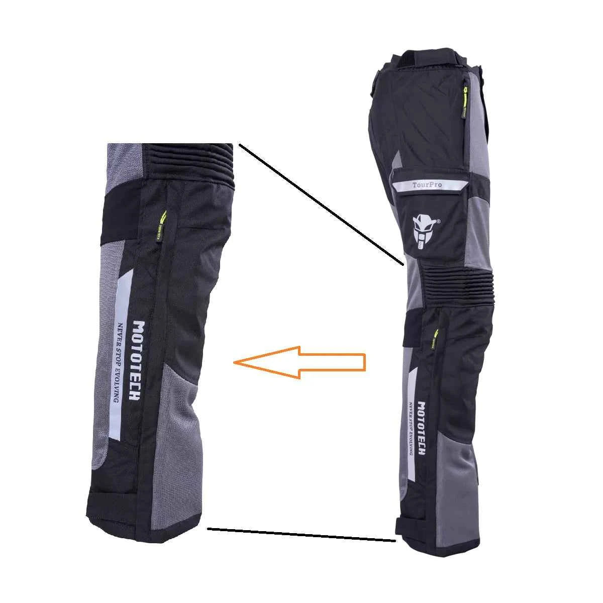 Mototech Aero Tour Pro Mesh Riding Pant - Level 2 - Motodrift
