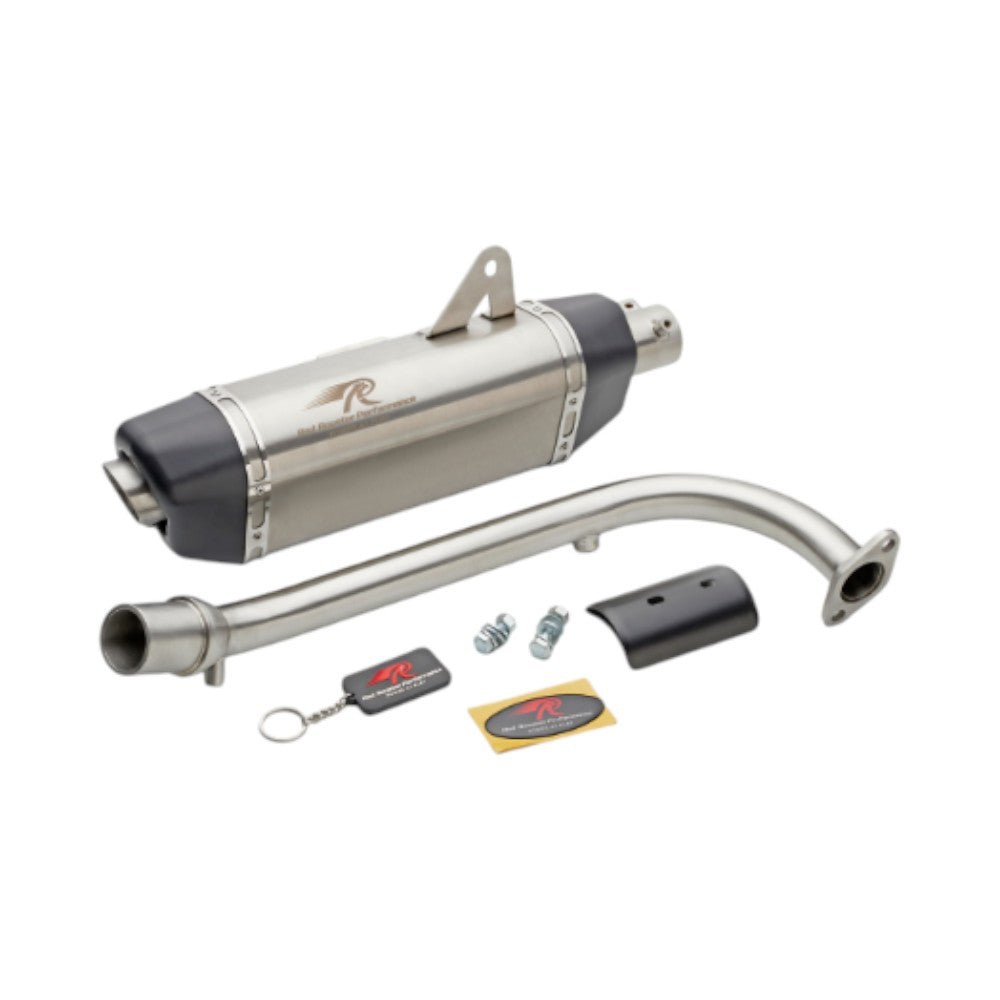 Red Rooster Performance Luna Exhaust For Yamaha Aerox 155 - Motodrift