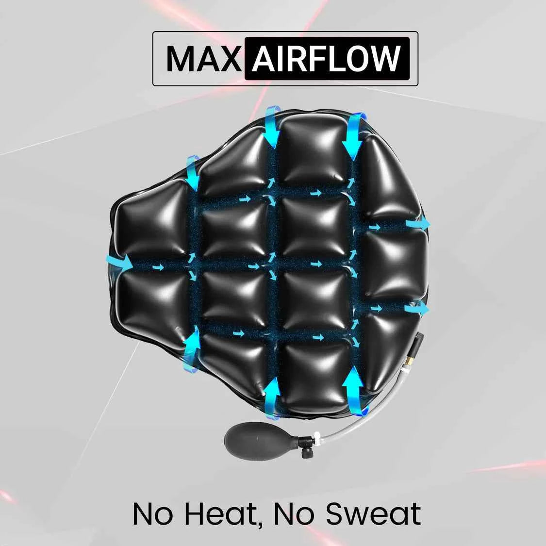 Grandpistop Air Comfy Cruiser Seat Cushion with Pump