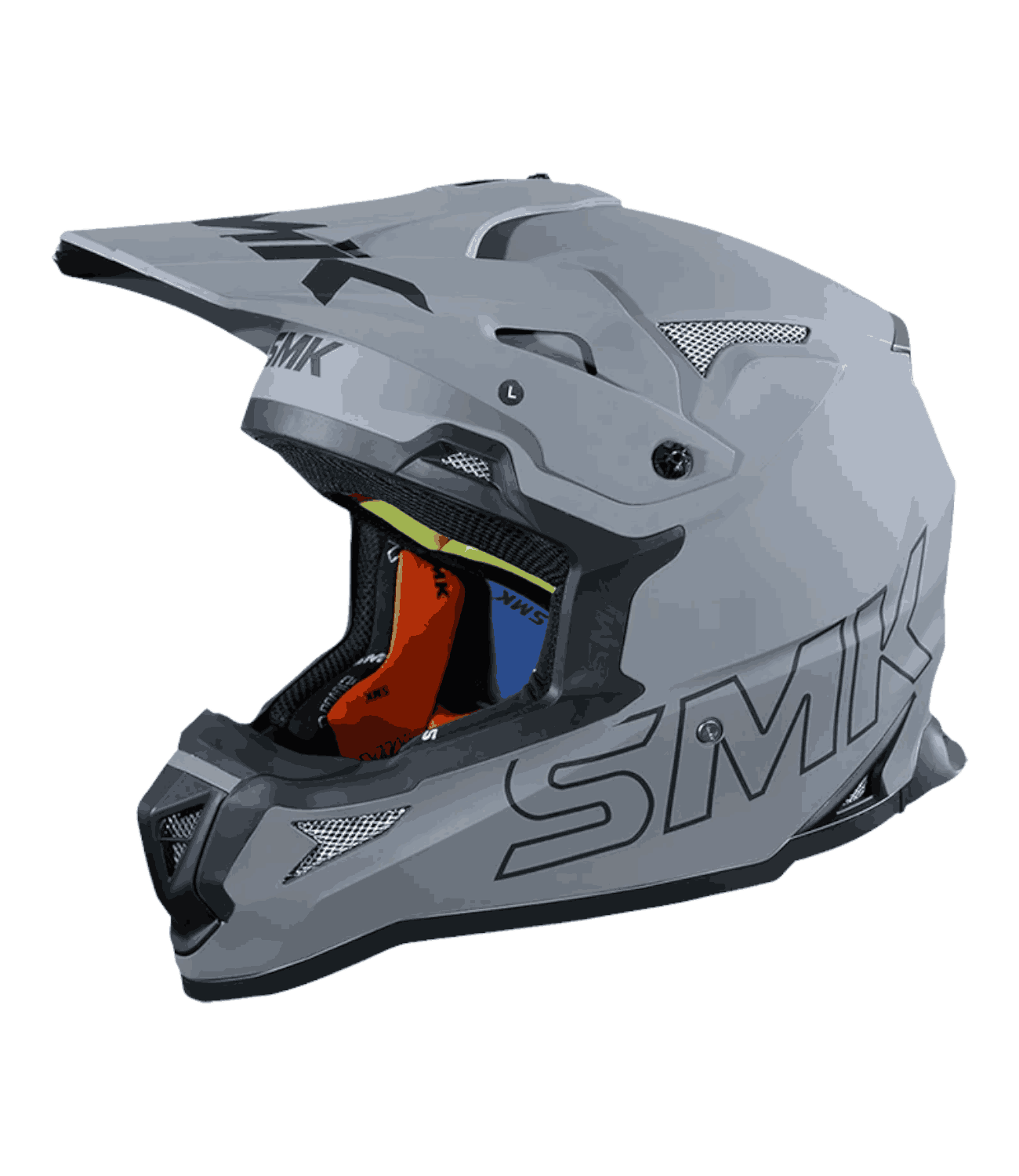 Smk Allterra Solid Nardo Matt Grey 600 - Motodrift