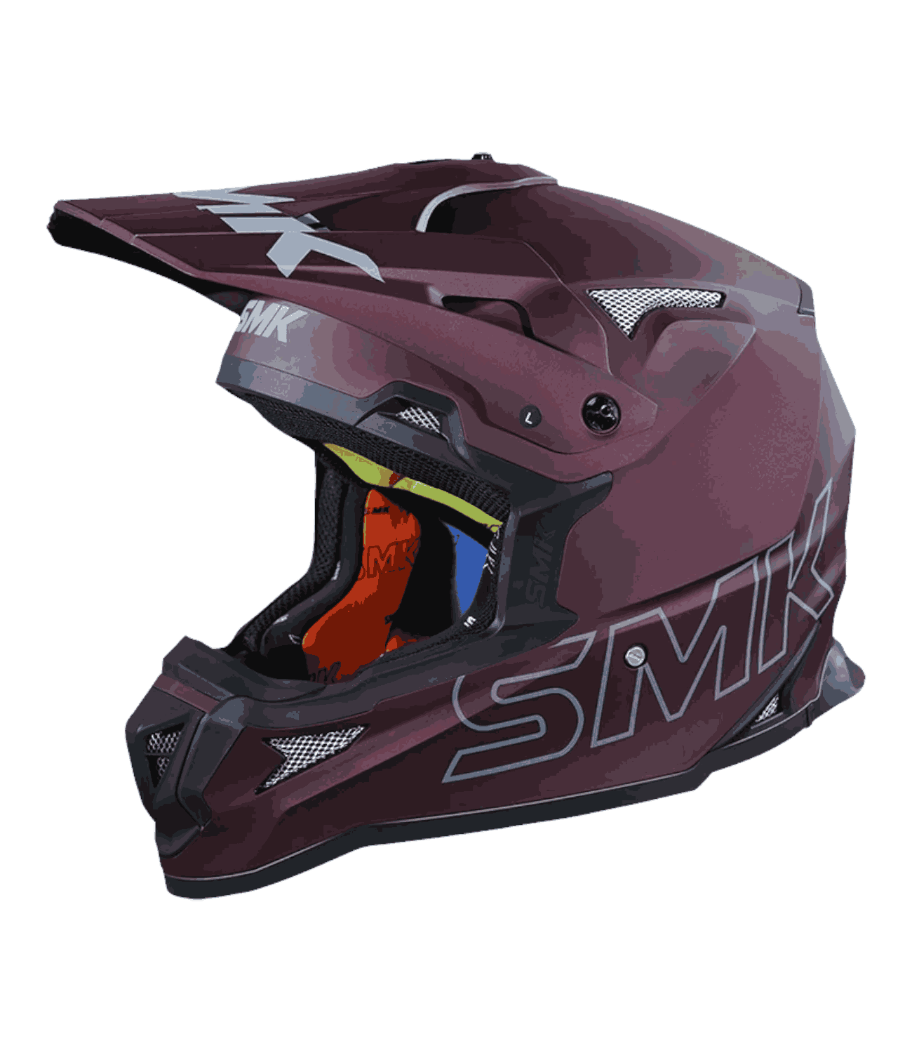 Smk Allterra Solid Wine Matt Red 300 - Motodrift
