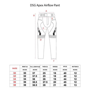 DSG Apex Air Flow Riding Pants Black - Motodrift