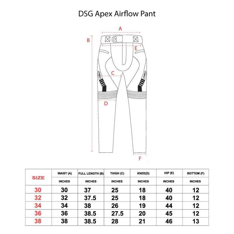 DSG Apex Air - Flow Riding Pants (Black) - Motodrift