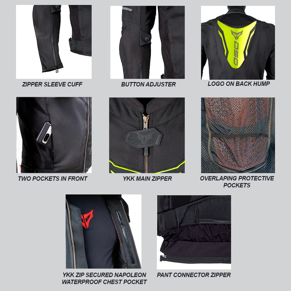 DSG Race Pro V3 Riding Jacket - Motodrift