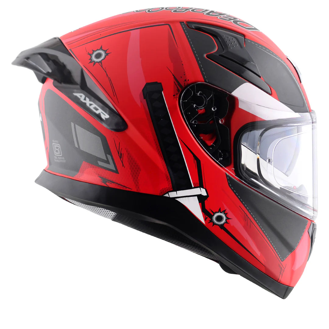 Axor Apex Marvel Deadpool Helmet - Motodrift
