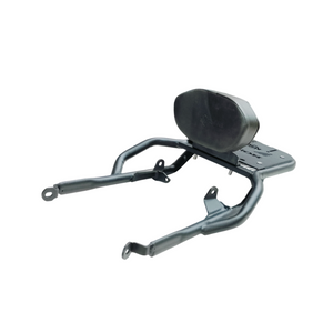 Top Rack With Plate For Honda CB 350 - Black - Motodrift
