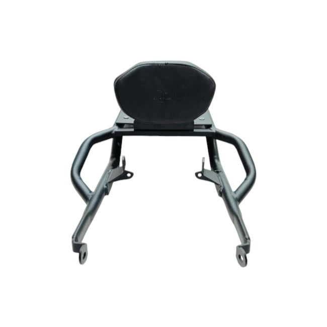 Top Rack With Plate For Honda CB 350 - Black - Motodrift