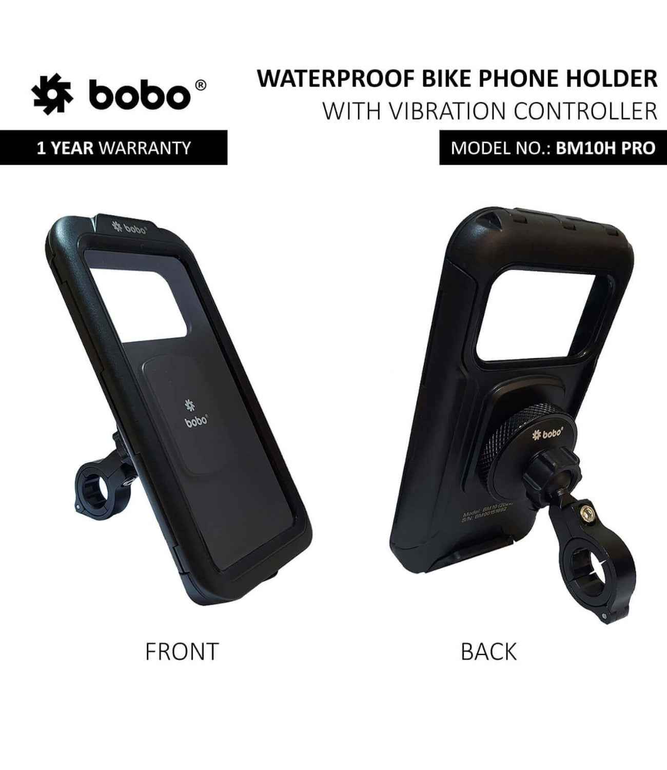 BOBO BM10H Pro Motorcycle Phone Holder - Motodrift