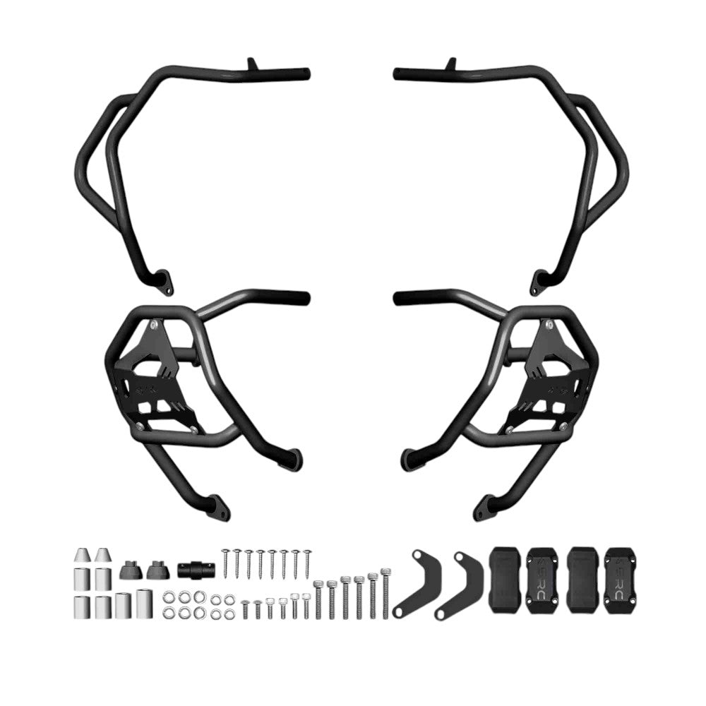 Crash Bar Full Set For BMW R 1300GS - Black - Motodrift