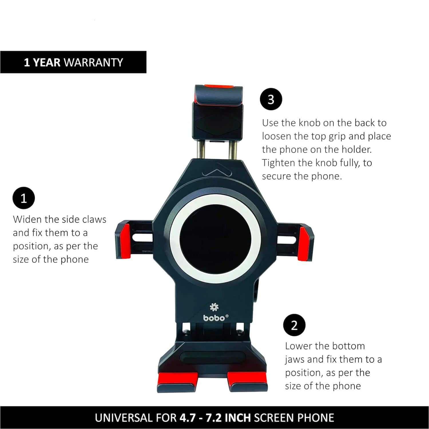 BOBO BM15 Motorcycle Phone Holder