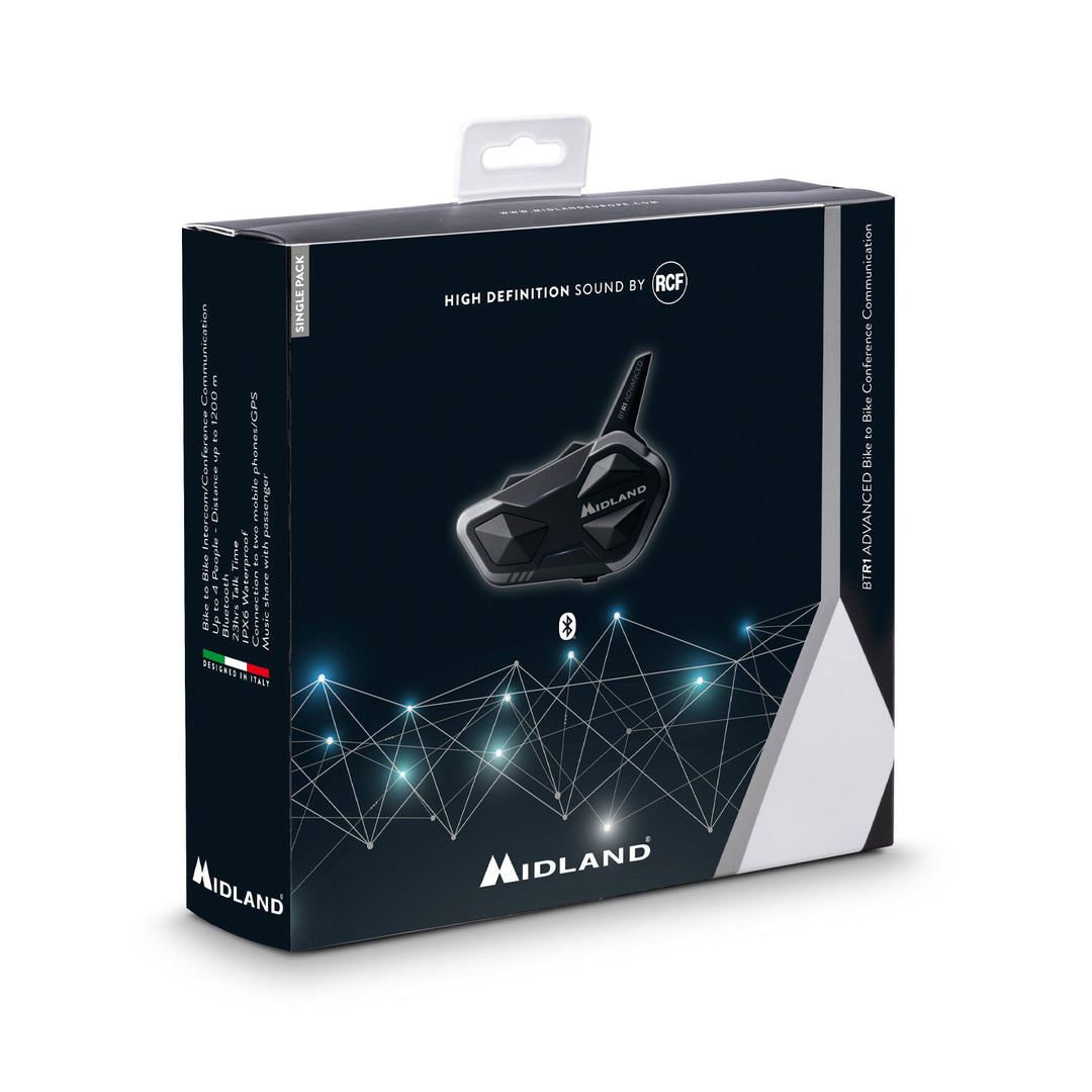 Midland BTR1 Advanced Intercom - Motodrift
