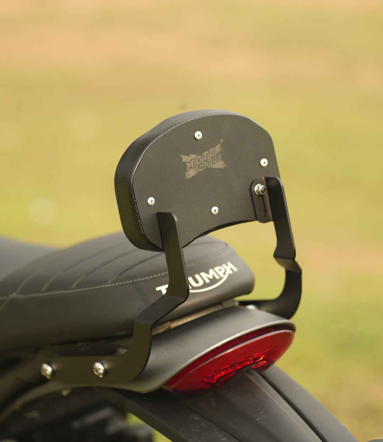 Moto Torque Back Rest For Triumph Scrambler 400 X - Motodrift