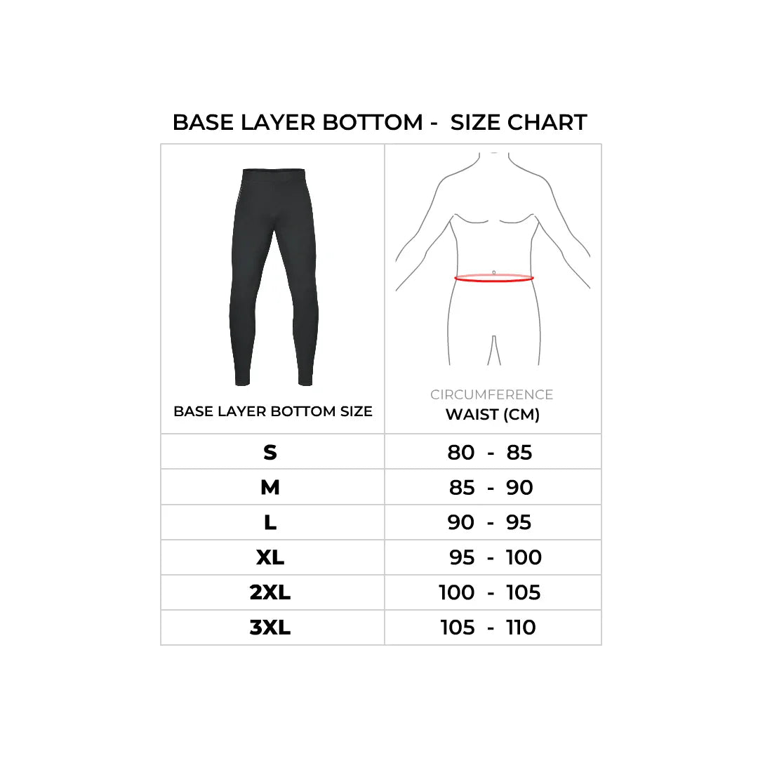 VIATERRA 2ND Skin Base Layer - Bottom - Motodrift