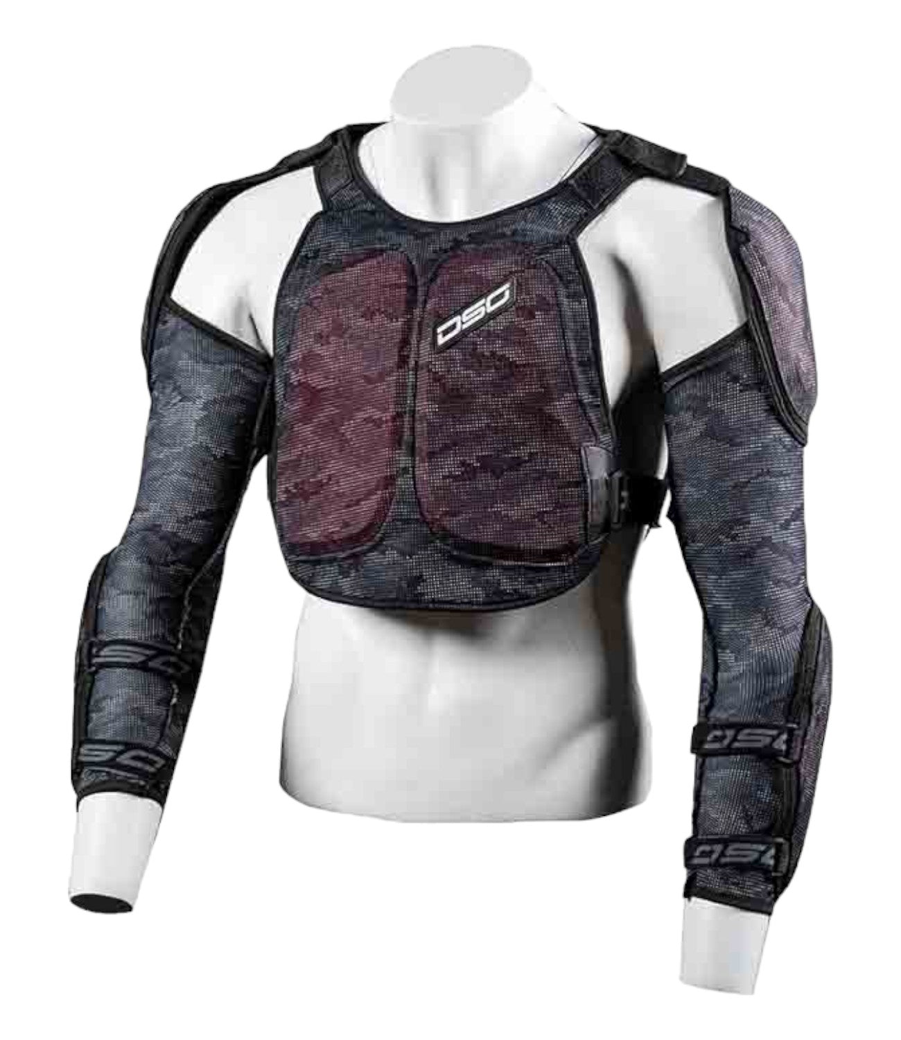 DSG Bionic Adv Riding Vest (Camo Grey) - Motodrift