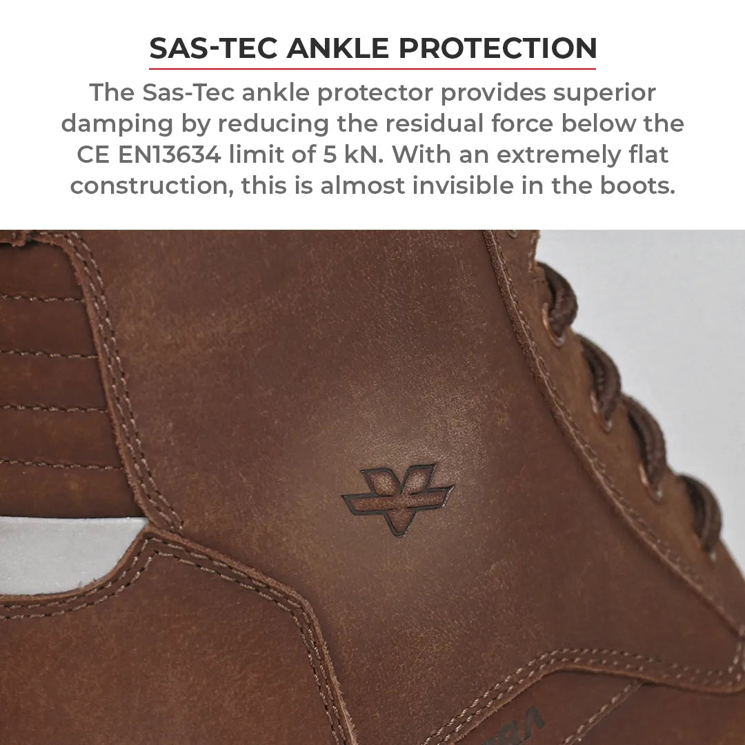 Bronson Retro Motorcycle Riding Boots For Women - Motodrift