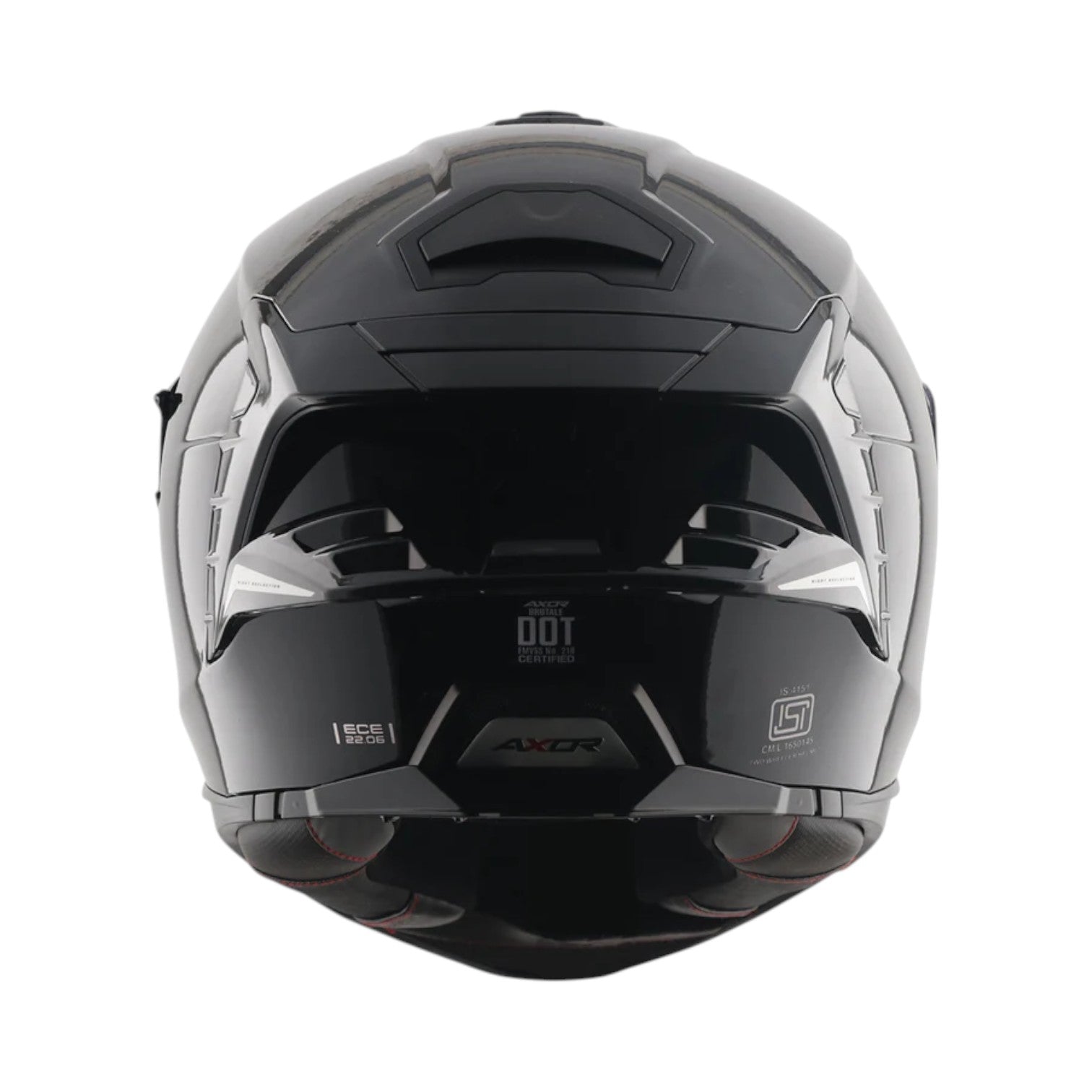 Axor Brutale Solid Colors Dual Spoiler Helmet