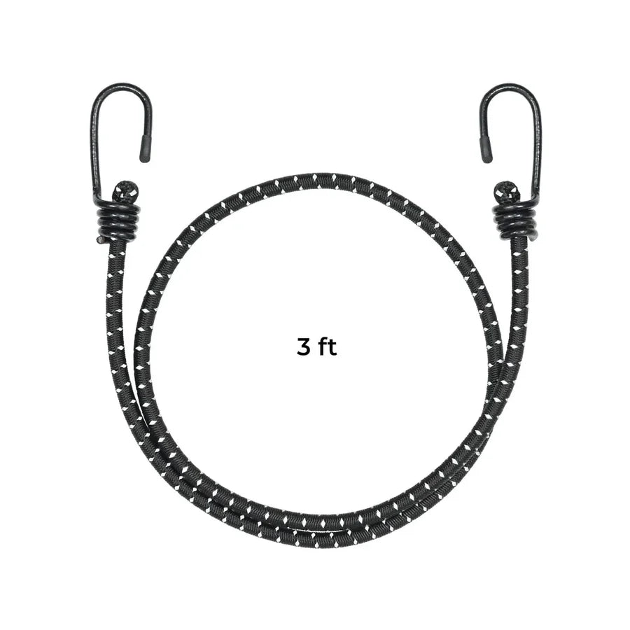 VIATERRA Reflective Bungee Cord Tie Down Rope - Motodrift
