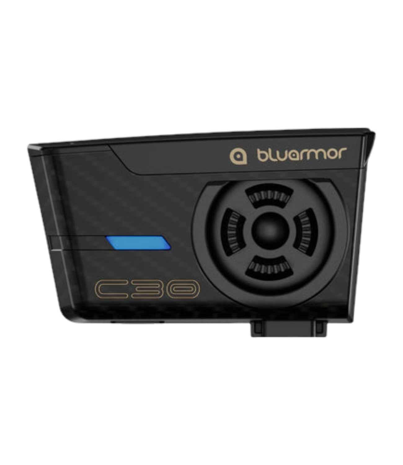 BluArmor C30 Mesh Intercom - Helmet Communication Device - Motodrift