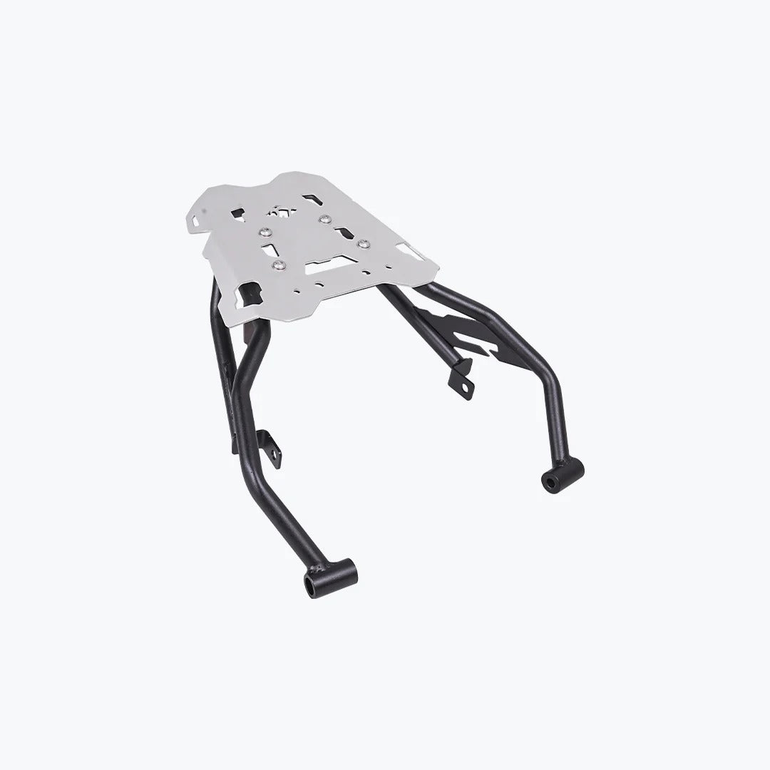 LCB Gopher Luggage Carrier Black and Silver For Hero Xpulse 210 - Motodrift