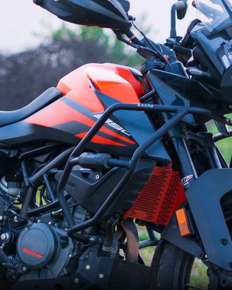 Zana Crash Guard With Slider For KTM Adv 390 / 250 - Motodrift