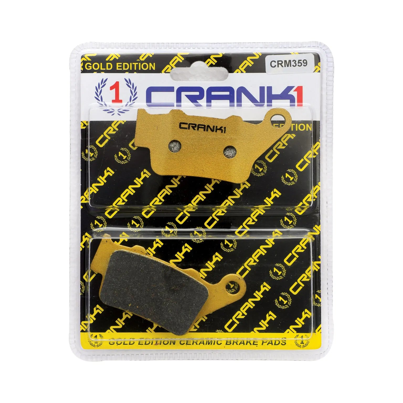 Crank 1 Ceramic Brake Pads For Royal Enfield Continental GT / Interceptor 650 - Motodrift