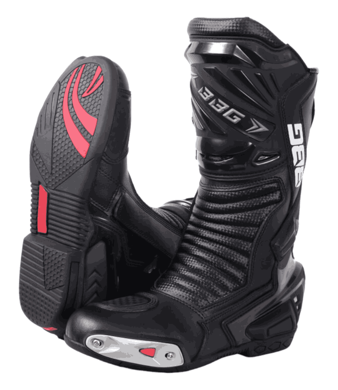 BBG Calf Boot – Black - Motodrift