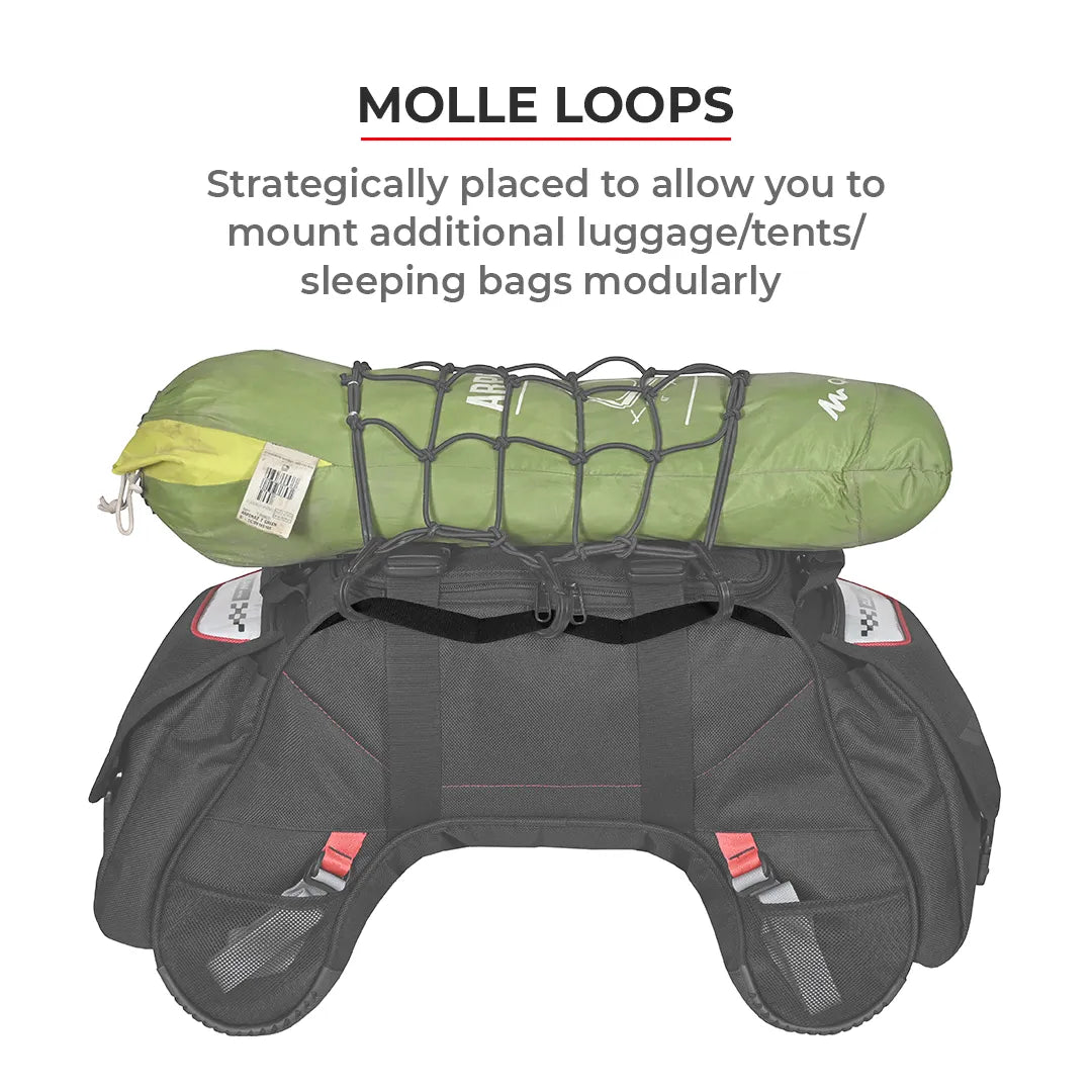 VIATERRA CLAW MINI - 100% Waterproof Motorcycle Tail Bag (Universal) - Motodrift