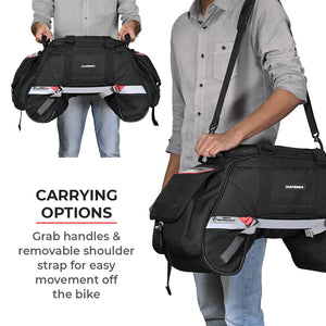 VIATERRA CLAW MINI - 100% Waterproof Motorcycle Tail Bag (Universal) - Motodrift