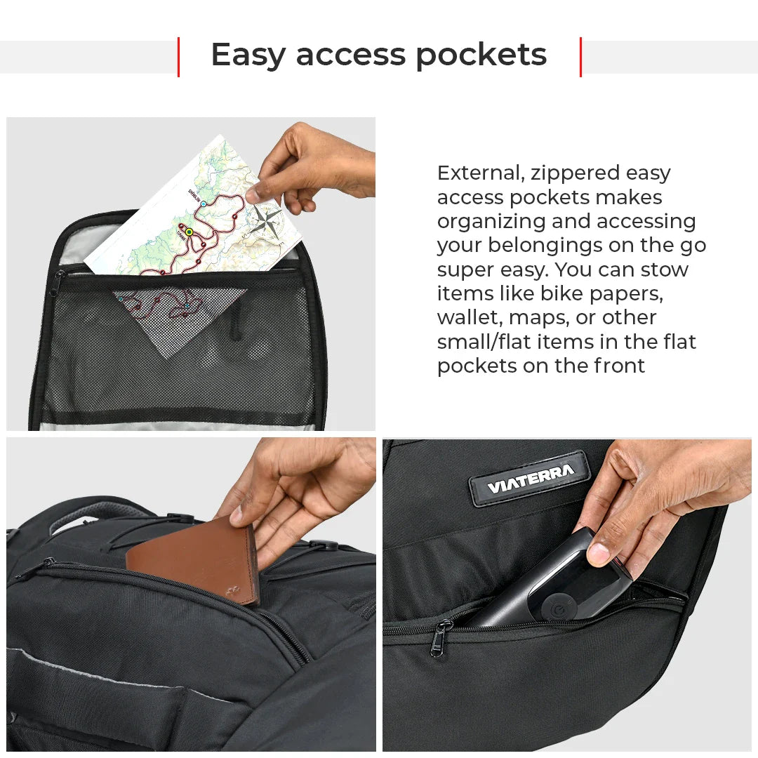 Viaterra Claw Pro Tail Bag - Motodrift