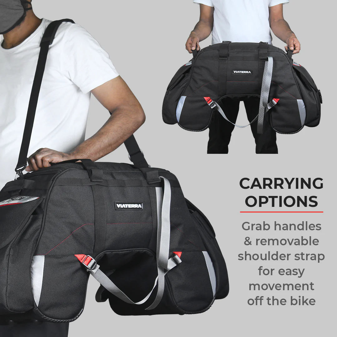 VIATERRA CLAW - Universal Motorcycle Tailbag - Motodrift