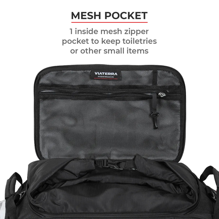 VIATERRA CLAW - 100% Waterproof Motorcycle Tail Bag (Universal) - Motodrift