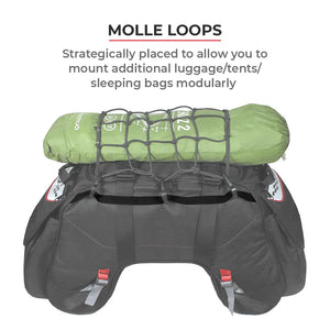 VIATERRA CLAW - 100% Waterproof Motorcycle Tail Bag (Universal) - Motodrift