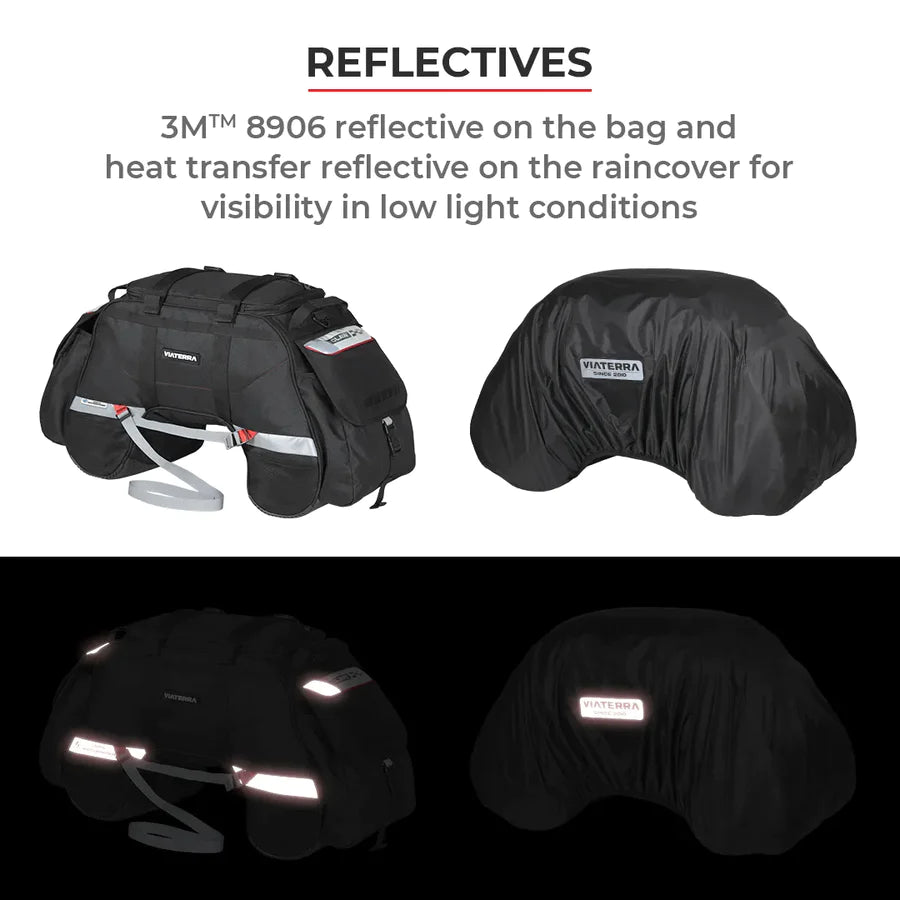 VIATERRA CLAW - 100% Waterproof Motorcycle Tail Bag (Universal) - Motodrift
